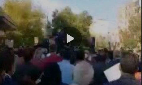  تجمع سراسری معلمان ایران شیراز ، سخنان فعال صنفی خانم مژگان باقری