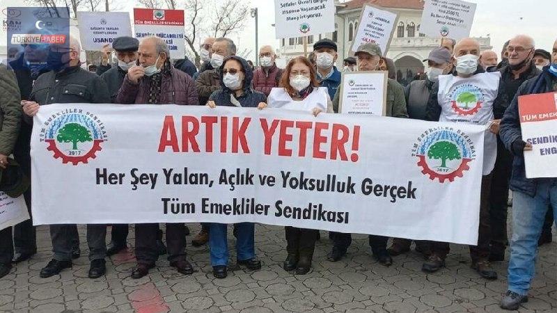 تجمع اعتراضی بازنشستگان ترکیه