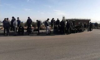 تجمع اعتراضی کارگران فولاد بوتیای ایرانیان