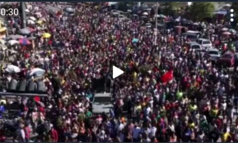 اعتراض کارگران روزمرد در هائیتی