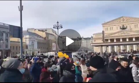 تجمع و راهپیمایی‌های ضد جنگ! در سن پترزبورگ و مسکو