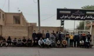 تداوم اعتراض کارگران شهرداری شوش
