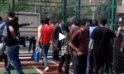 حمله‌ی نیروهای حراست دانشگاه تهران به دانشجویان در دانشکده‌‌ی علوم اجتماعی و ضرب و شتم دانشجویان