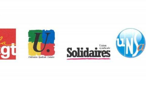نامه سندیکاهای فرانسوی به وزیر امور خارجه فرانسه به منظور حمایت از کارگران و‌ معلمان در ایران