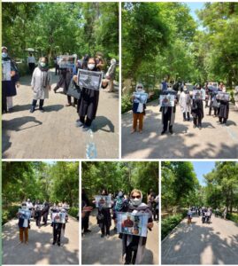 هم اکنون #تجمع معلمان در #تهران 🔺با توجه به جو شدید امنیتی در تهران تعدادی از معلمان در یکی از پارک های تهران تجمع کردند.