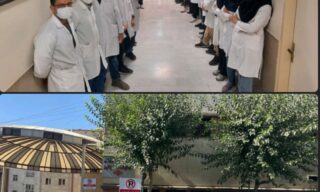 تداوم اعتصاب و تجمع اعتراضی اینتر‌ن‌های پزشکی بیمارستان شهید بهشتی برای دومین روز