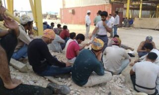کارگران پروژه‌ای شرکت آرام‌ پارس دست به اعتصاب زدند