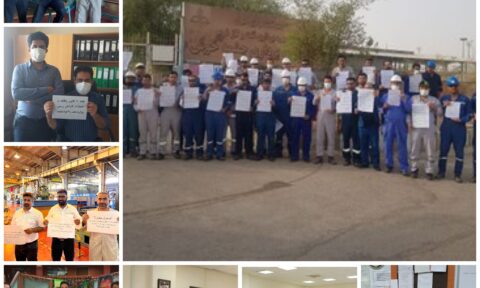 اعتراض کارکنان رسمی نفت به عدم اجرای مطالبات