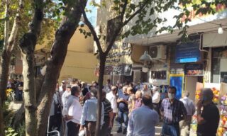 تجمع اعتراضی بازنشستگان و مستمری بگیران صندوق بازنشستگی فولاد اصفهان