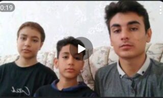 استمداد فرزندان دو شهروند بازداشت شده جهت آزادی والدین خود