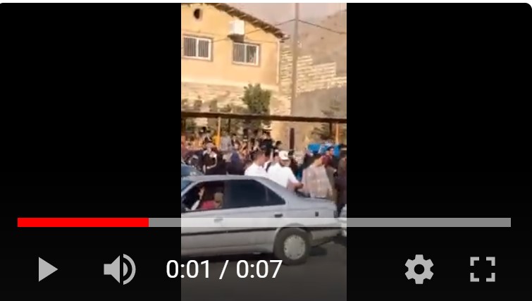 تجمع مردم پاوه در اعتراض به قتل مهسا امینی