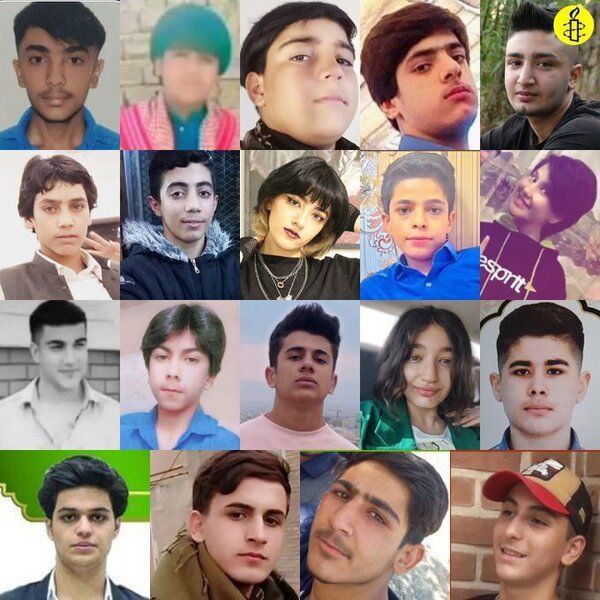 عفو بین‌الملل: دست‌کم ۲۳ کودک در اعتراض‌های اخیر ایران کشته شده‌اند