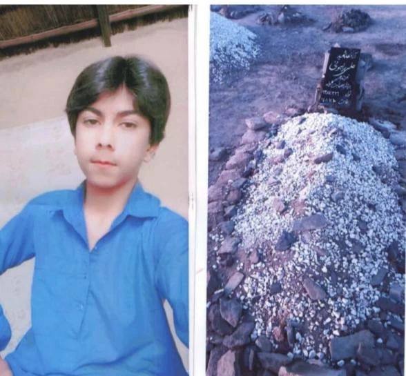 علی براهوئی،کودک ۱۵ ساله که در اعتراضات زاهدان کشته شد