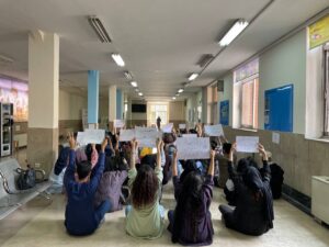 اعتراض دانشجویان دانشکده روانشناسی دانشگاه تهران
